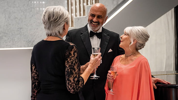 Formal evening on Spirit of Adventure